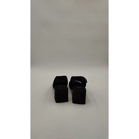 Eileen Fisher Women Trudy Knit Slingback Sandals Shoes Black 7 - Picture 3 of 3